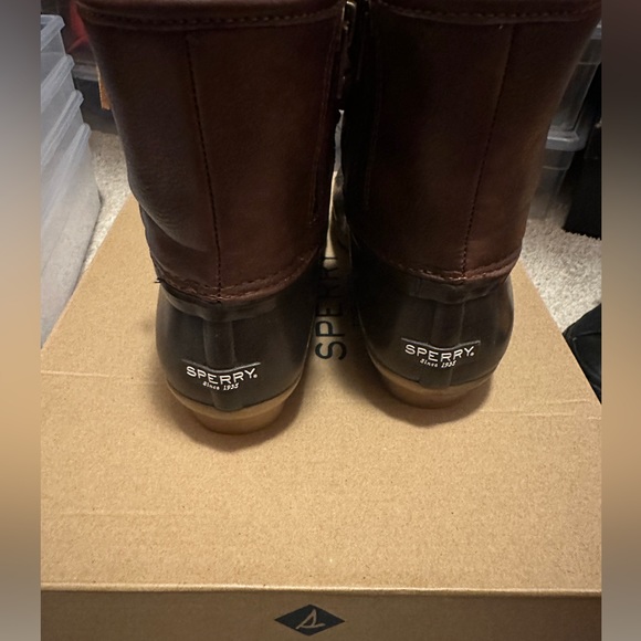 Sperry Saltwater Duck Boot-Brown - Picture 4 of 4